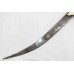 Sword Damascus Steel Blade Silver Bidari Elephant Tiger Handle C859